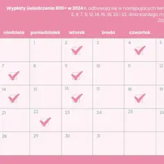 800 plus kiedy wypłata? Sprawdź daty i harmonogram ZUS!