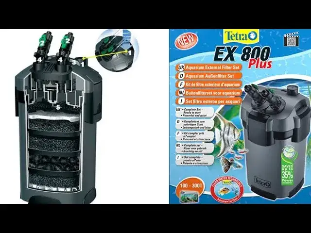 Tetra EX 800 Plus filter