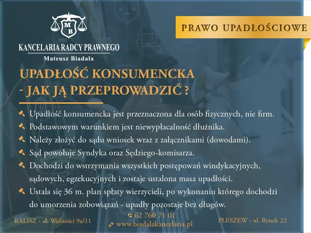 Zdjęcie Upadłość konsumencka bez majątku - szybka procedura bez spłaty dług&oacute;w